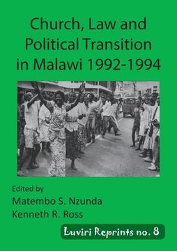 portada Church, Law and Political Transition in Malawi 1992-1994 
