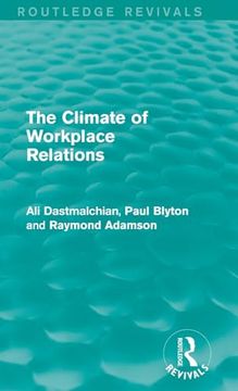 portada The Climate of Workplace Relations (Routledge Revivals) (en Inglés)