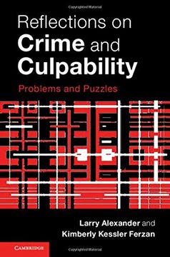 portada Reflections on Crime and Culpability (en Inglés)