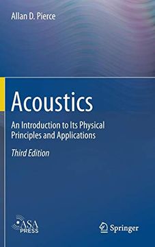 portada Acoustics: An Introduction to its Physical Principles and Applications (in English)