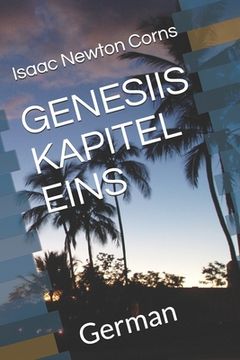 portada Genesiis Kapitel Eins: German (en Alemán)