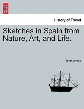 portada sketches in spain from nature, art, and life. (in English)