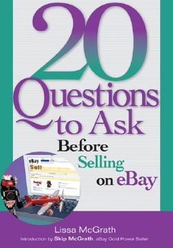 portada 20 questions to ask before selling on ebay (en Inglés)