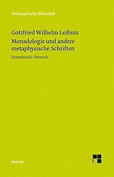 portada Monadologie und Andere Metaphysische Schriften (in German)