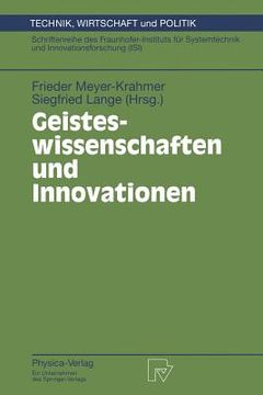 portada geisteswissenschaften und innovationen (en Inglés)