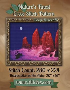 portada Nature's Finest Cross Stitch Pattern: Design Number 76 (en Inglés)