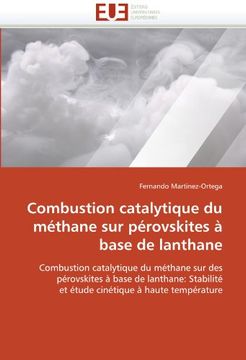portada Combustion Catalytique Du Methane Sur Perovskites a Base de Lanthane