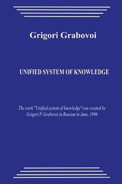 portada Unified System of Knowledge (in English)