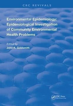 portada Environmental Epidemiology: Epidemiology Investigation of Community Environmental Health Problems (Routledge Revivals) (en Inglés)