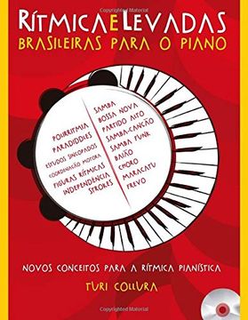 portada Rítmica e Levadas Brasileiras Para o Piano: Novos Conceitos Para a Rítmica Pianística (en Portugués)