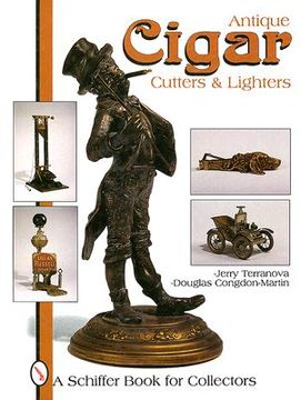 portada antique cigar cutters & lighters (en Inglés)