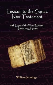 portada lexicon to the syriac new testament (en Inglés)