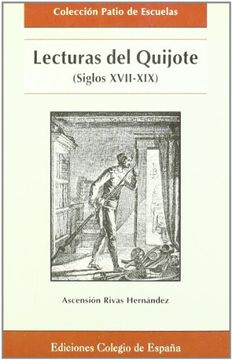 portada Lecturas del quijote (s. XVII-XIX) (Patio de escuelas) (in Spanish)