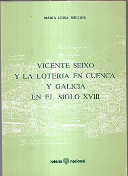 portada Loteria en Cuenca y Galicia en el Siglo Xviii, la