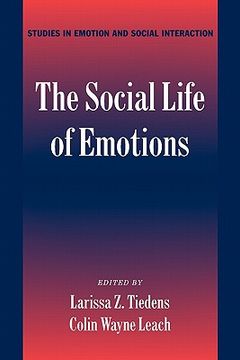 portada The Social Life of Emotions Paperback (Studies in Emotion and Social Interaction) (en Inglés)