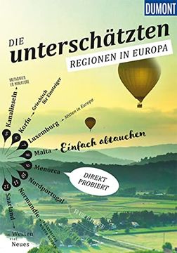 portada Die Unterschätzten Regionen in Europa (Dumont Bildband) (en Alemán)