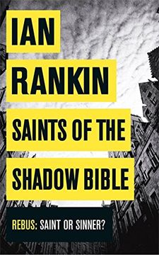 portada Saints of the Shadow Bible (A Rebus Novel) (in English)