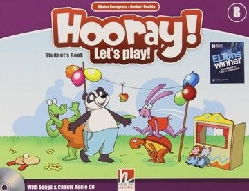 portada Hooray! Let's Play! Level b. Student's Book. Con Cd-Audio (Helbling Primary) 