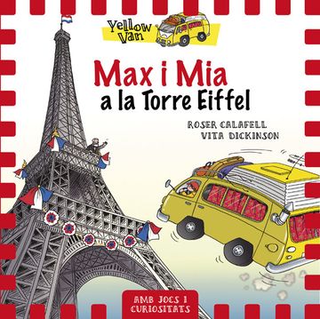 portada Yellow van 13. Max i mia a la Torre Eiffel (en Catalá)