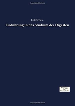 portada Einführung in das Studium der Digesten (German Edition)
