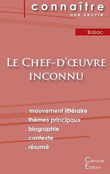 portada Fiche de Lecture le Chefd'oeuvre Inconnu de Balzac Analyse Littraire de Rfrence et Rsum Complet (en Francés)