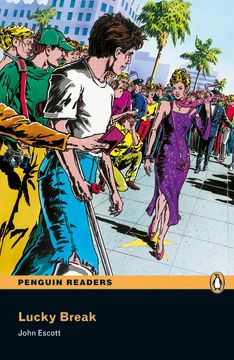 portada Penguin Readers es: Lucky Break Book & cd Pack: Easystarts (Pearson English Graded Readers) - 9781405880626 (en Inglés)