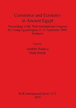 portada Commerce and Economy in Ancient Egypt (BAR International Series)