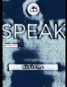 portada SPEAK Magazine: December 2019 Issue (en Inglés)