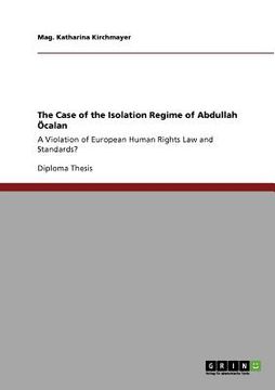 portada the case of the isolation regime of abdullah -calan (en Inglés)
