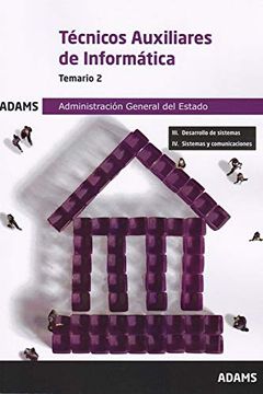portada Temario 2 Técnicos Auxiliares de Informática de la Administración General del Estado (in Spanish)