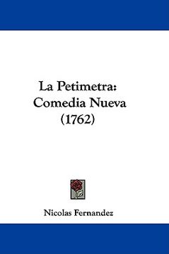 portada la petimetra: comedia nueva (1762)