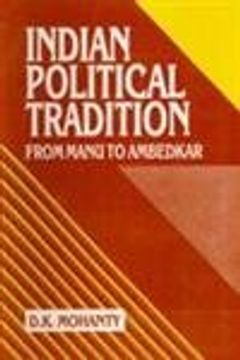 portada Indian Political Tradition From Manu to Ambedkar