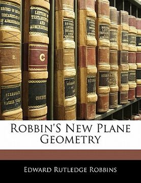 portada robbin's new plane geometry (en Inglés)