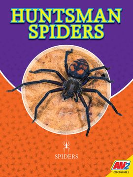 portada Huntsman Spiders (en Inglés)