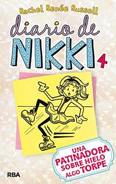 portada Diario de Nikki 4. Una patinadora sobre hielo algo torpe