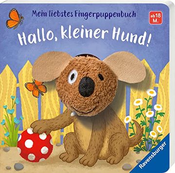 portada Mein Liebstes Fingerpuppenbuch: Hallo, Kleiner Hund! (en Alemán)