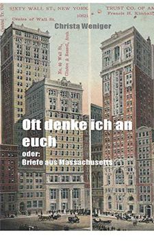portada Oft Denke ich an Euch: Oder: Briefe aus Massachusetts (in German)
