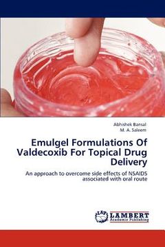 portada emulgel formulations of valdecoxib for topical drug delivery (en Inglés)