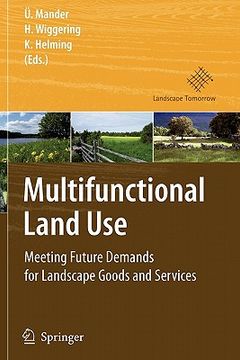 portada multifunctional land use: meeting future demands for landscape goods and services
