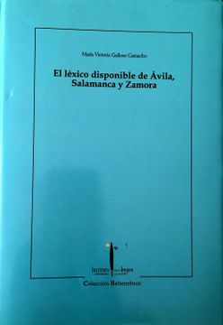 portada El Léxico Disponible de Ávila, Salamanca y Zamora.
