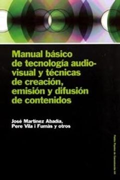 portada manual básico de tecnología audiovisual y técnicas