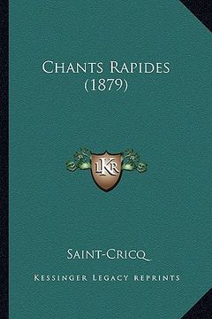 portada Chants Rapides (1879) (in French)
