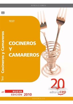 portada Cocineros y Camareros. Test (Colección 64)