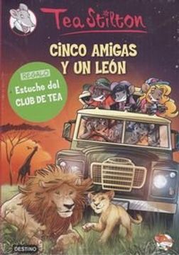 portada PACK TEA STILTON 17: CINCO AMIGAS Y UN LEON + ESTUCHE (En papel)