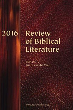 portada Review of Biblical Literature, 2016 (en Inglés)