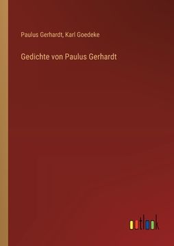 portada Gedichte von Paulus Gerhardt (en Alemán)