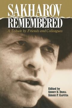 portada sakharov remembered (en Inglés)