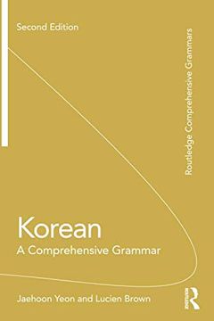 portada Korean (Routledge Comprehensive Grammars) (en Inglés)