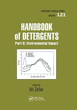 portada Handbook of Detergents, Part b: Environmental Impact (Surfactant Science) (en Inglés)