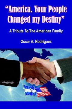 portada america. your people changed my destiny (in English)